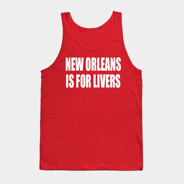 NOLA Livers Tank Top by 5040599C